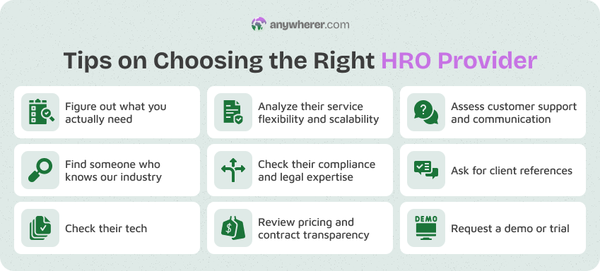 how to choose the right hro provider