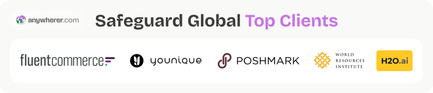 safeguard global eor top clients