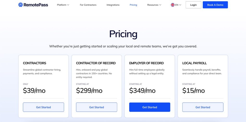 RemotePass pricing