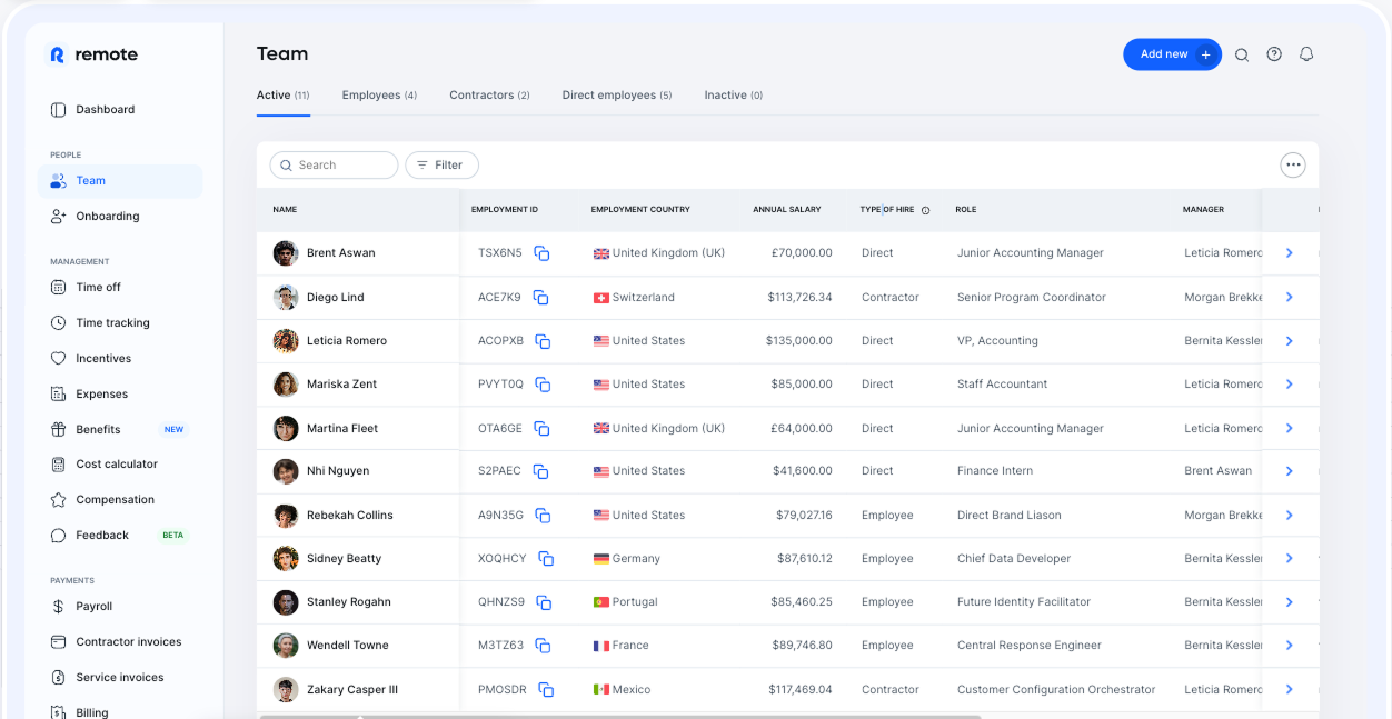 contractor management remote