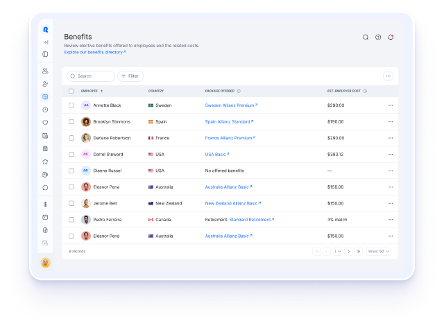 global benefits administration in remote