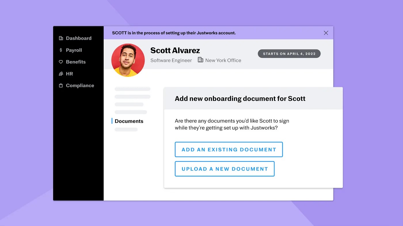 justworks hiring and onboarding