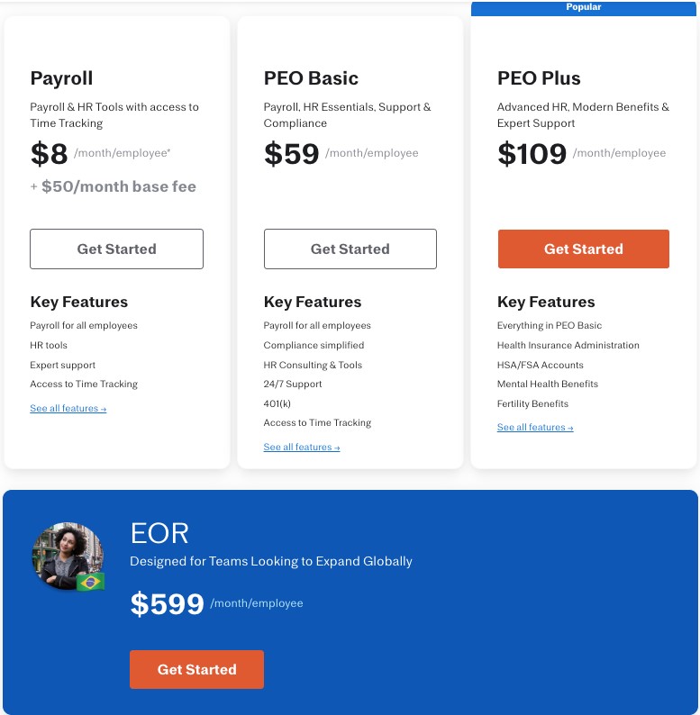 justworks pricing details