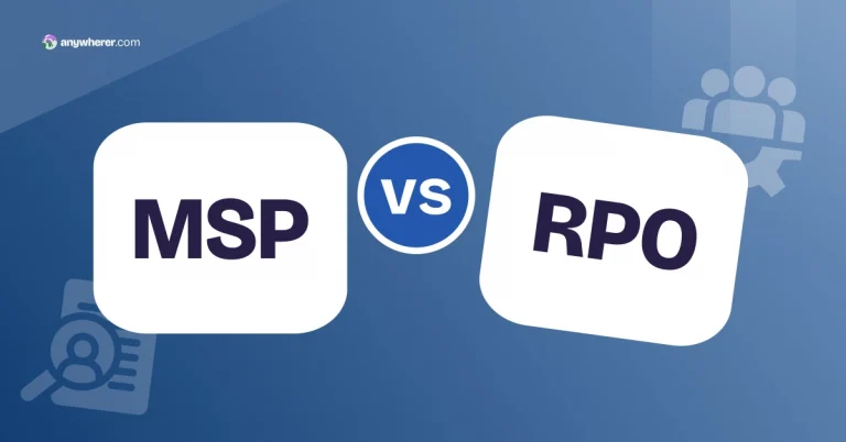 MSP vs RPO: What Is the Difference Between MSP and RPO?