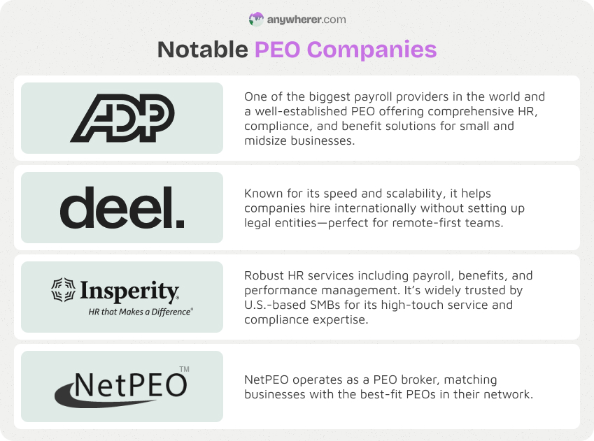 top peo companies top peo companies