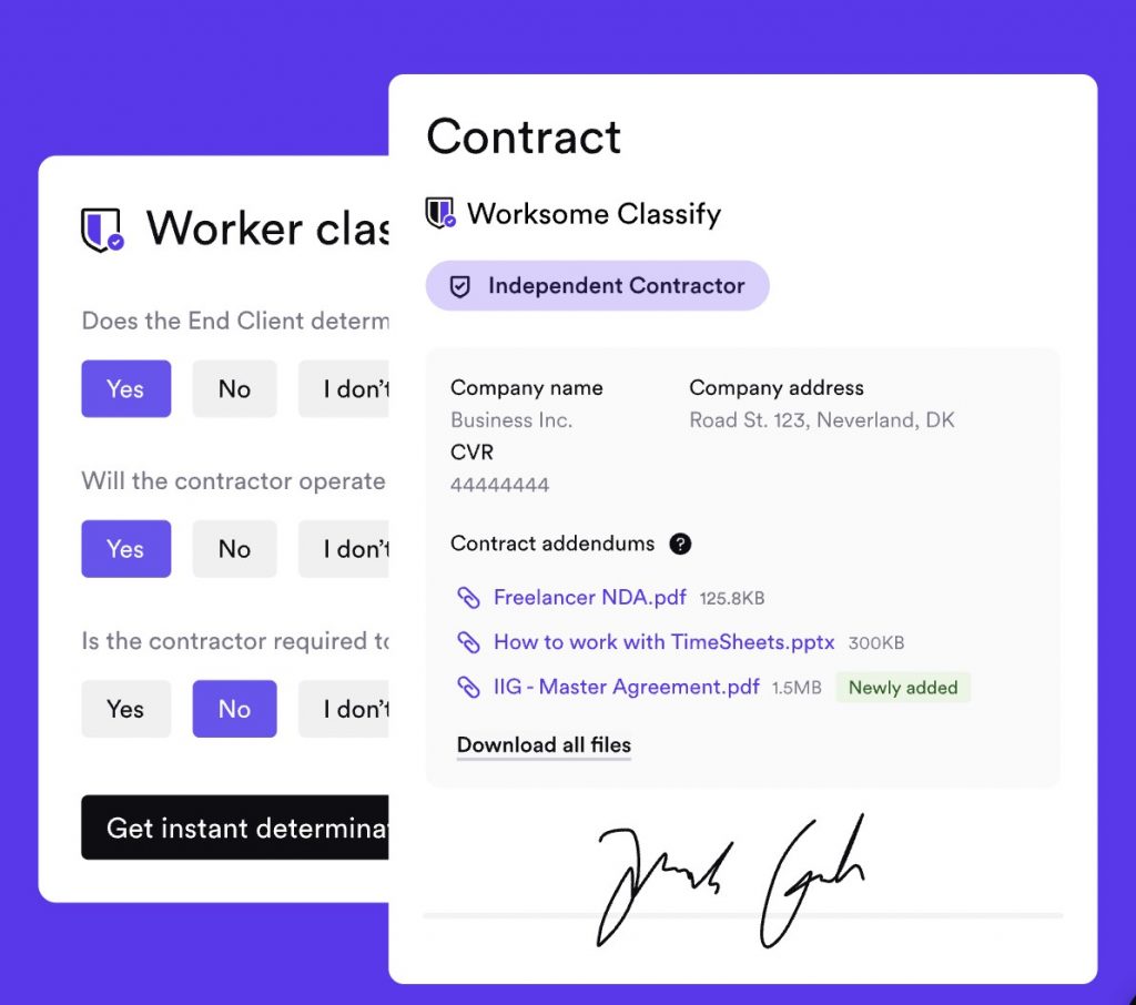 worksome global compliance