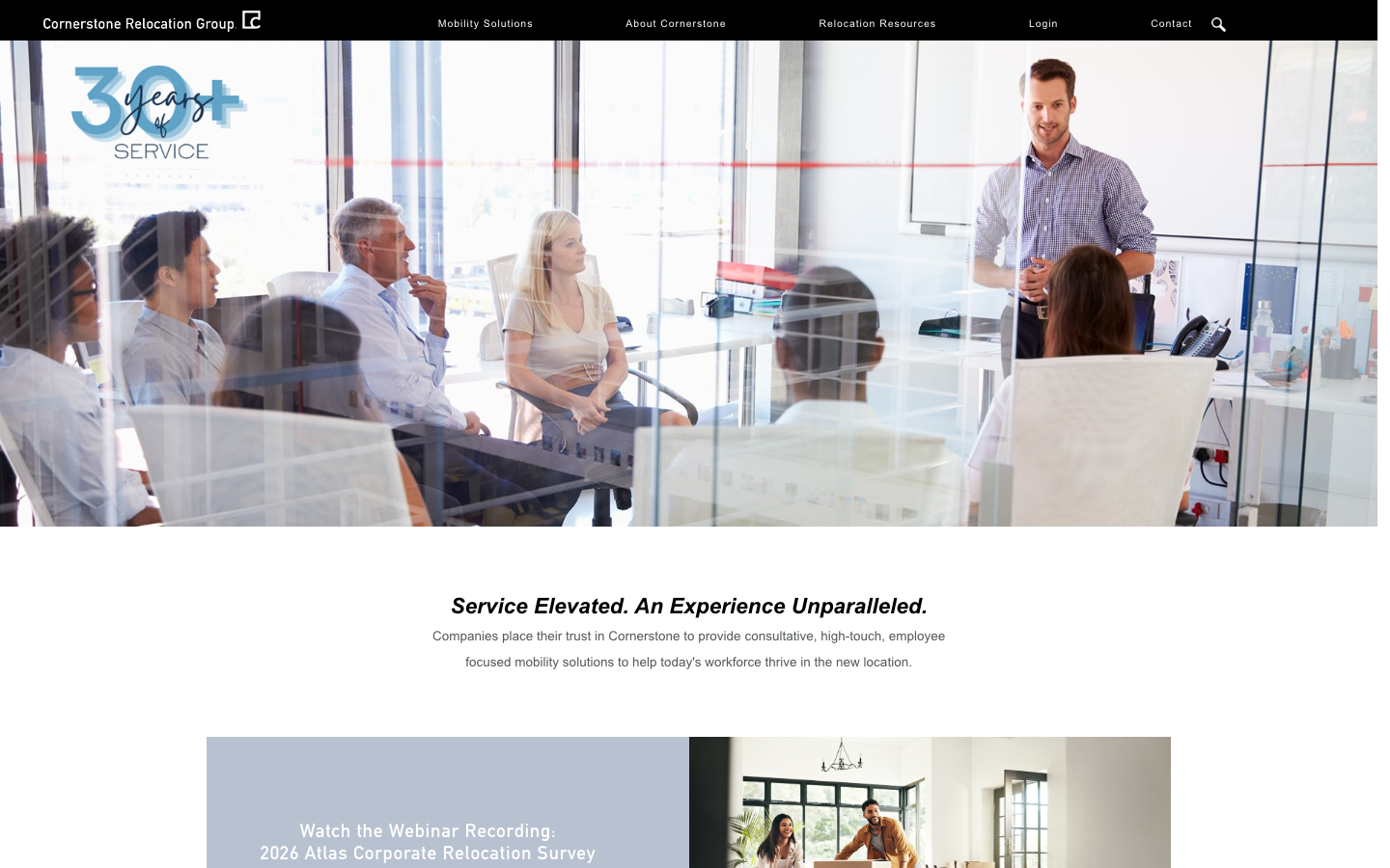 cornerstone relocation group overview