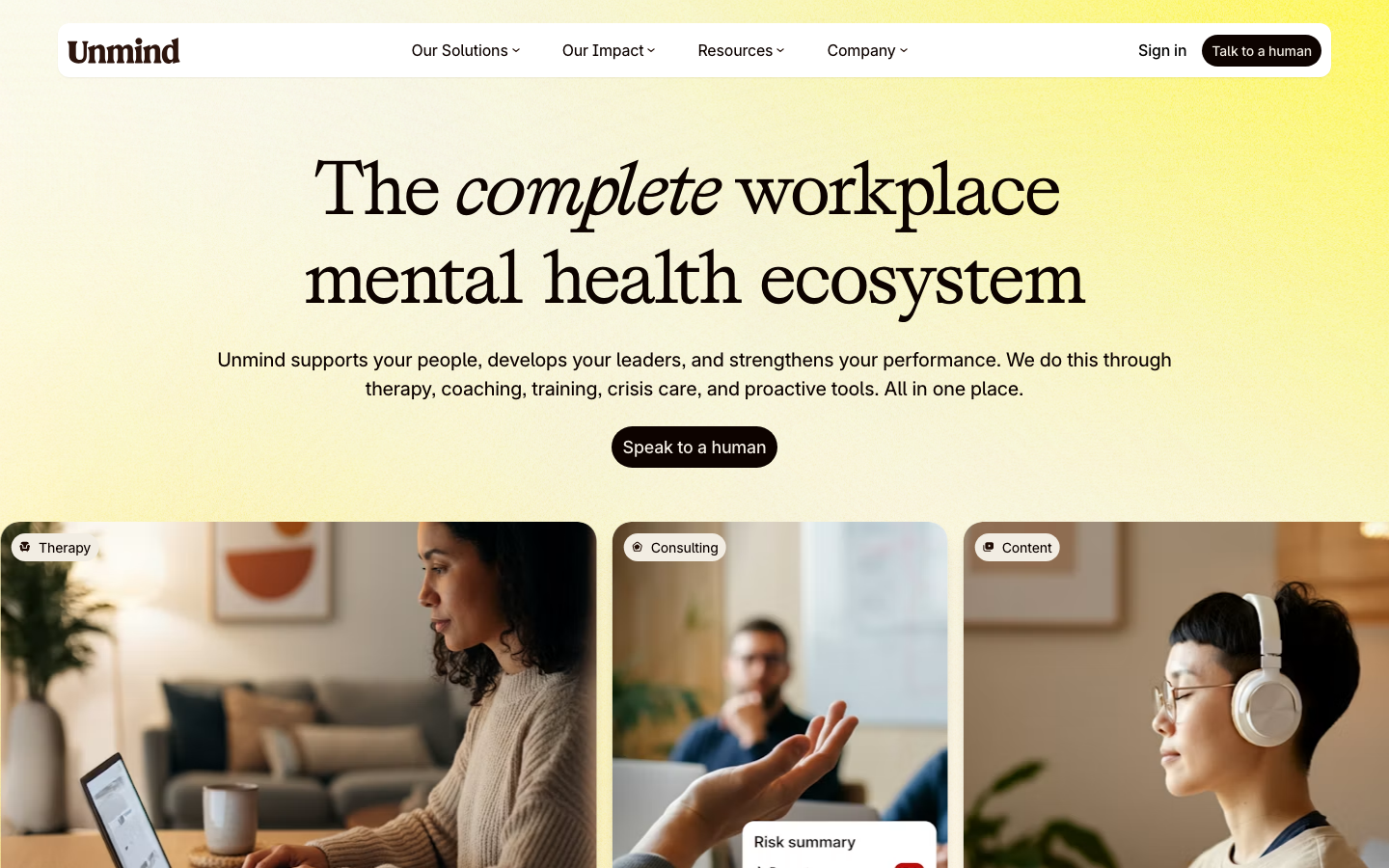 unmind review