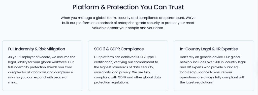 remote people compliance & risk management