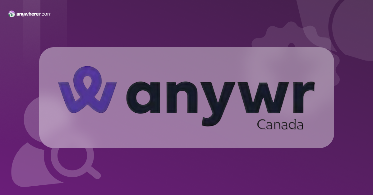 anywr canada overview