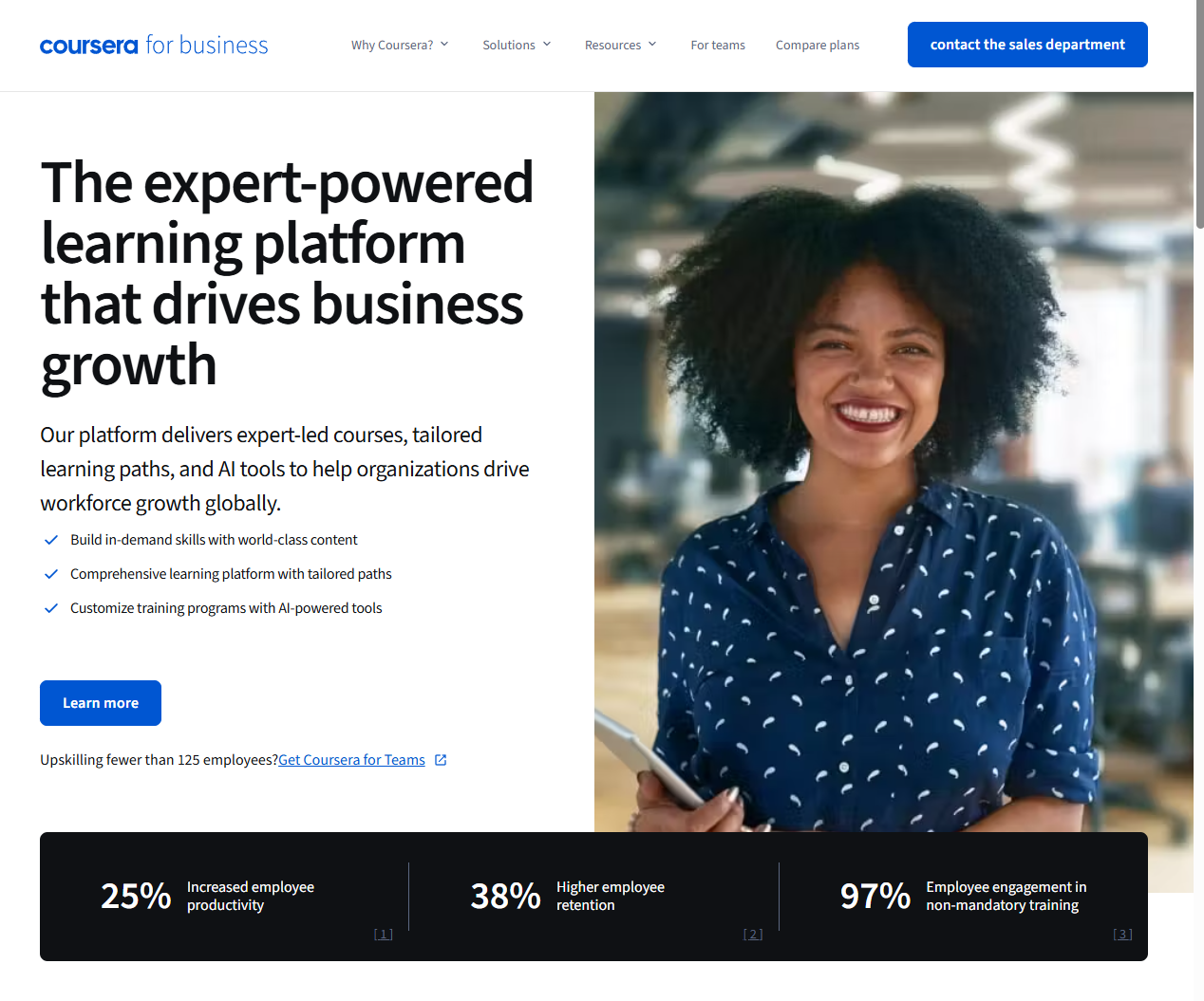 coursera for business review