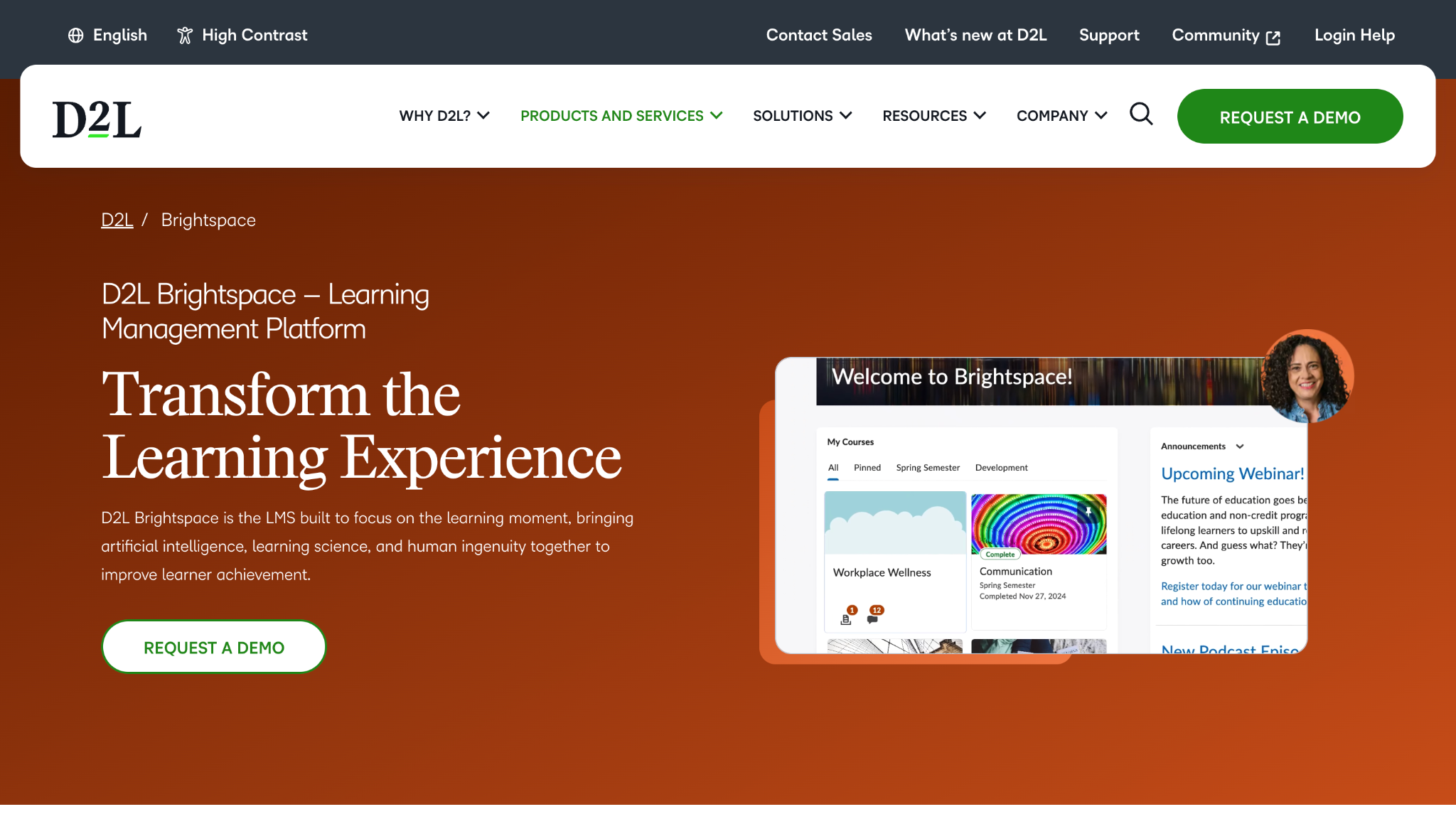 d2l brightspace for business review