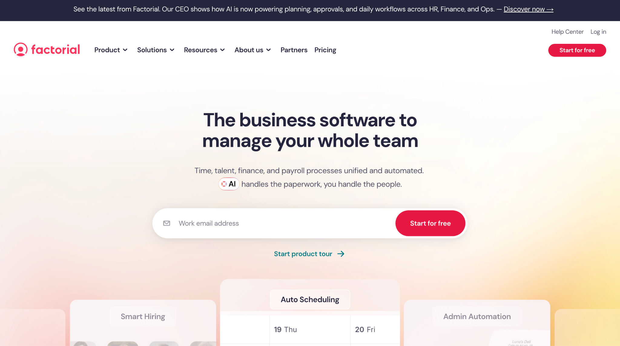 factorial time tracking review