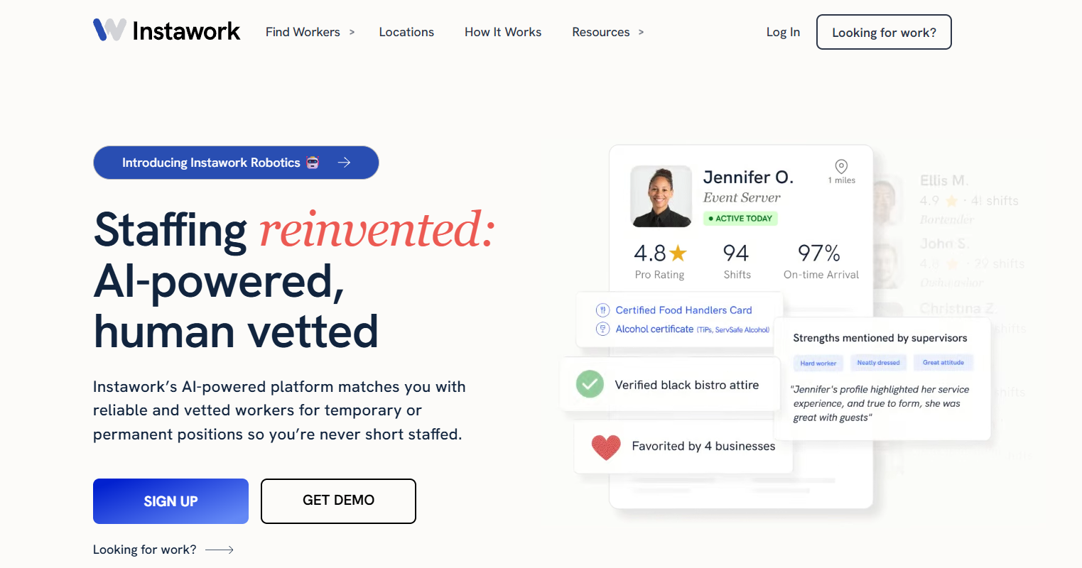 instawork review