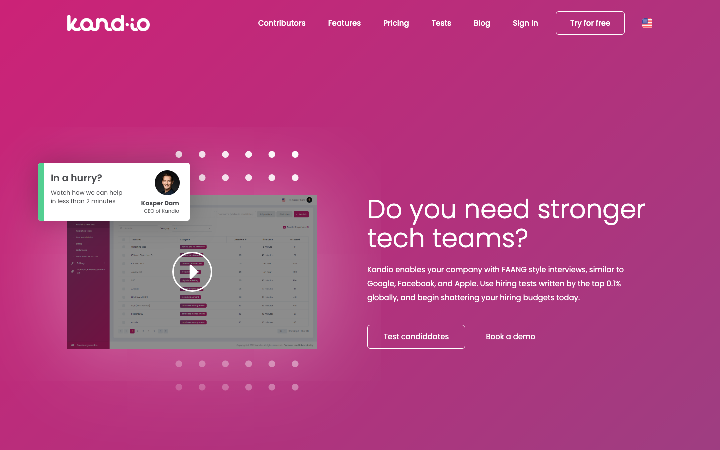 kandio overview