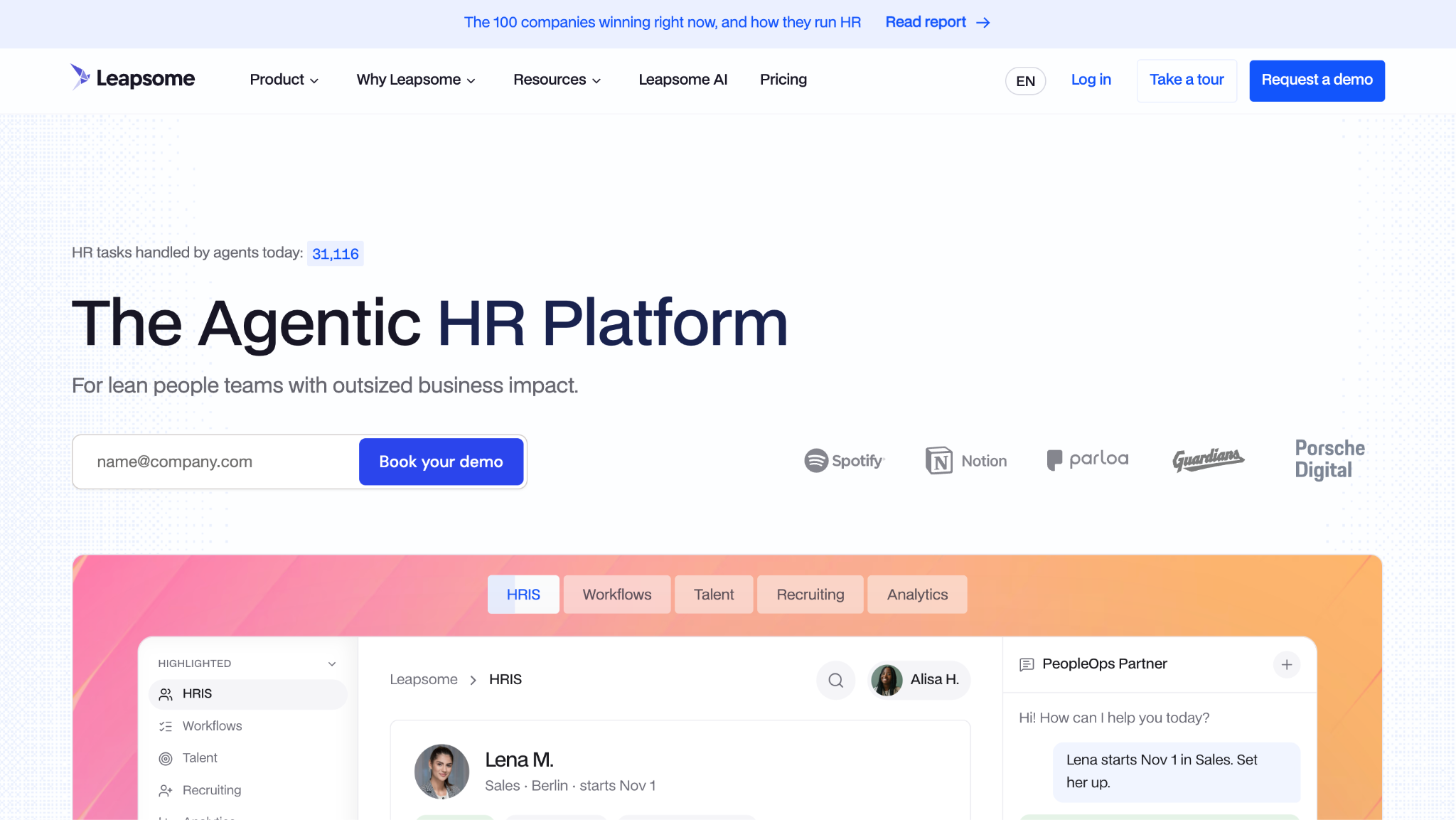 leapsome overview