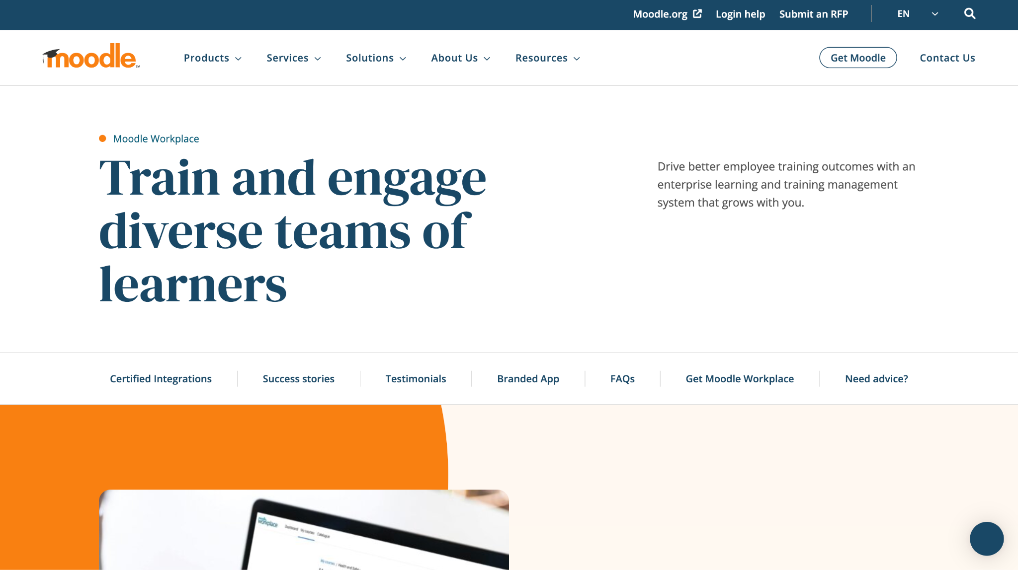 moodle workplace review