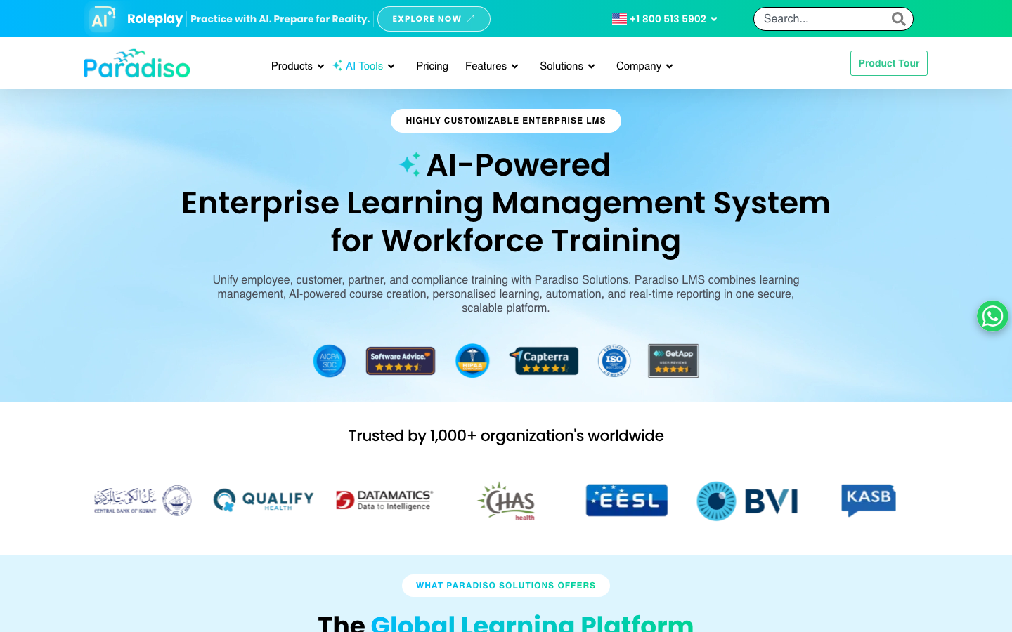 paradiso lms overview