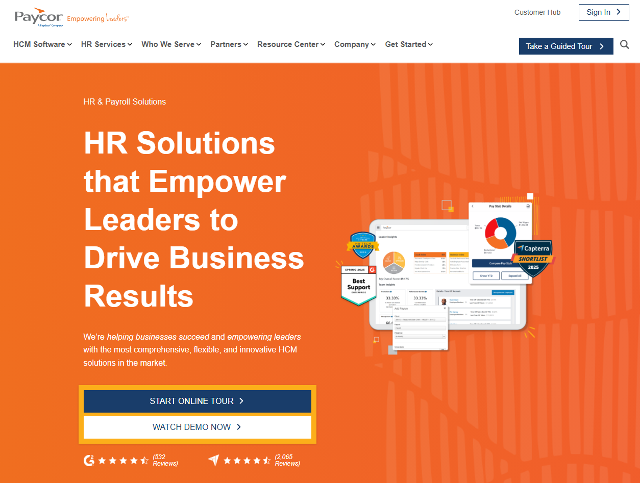 paycor analytics review