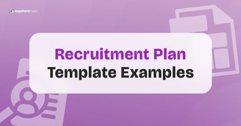 Recruitment Plan Template with 12 Examples for Growing Teams