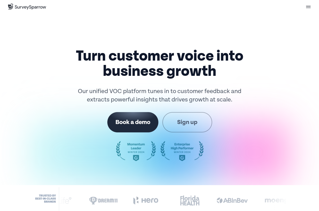 surveysparrow review