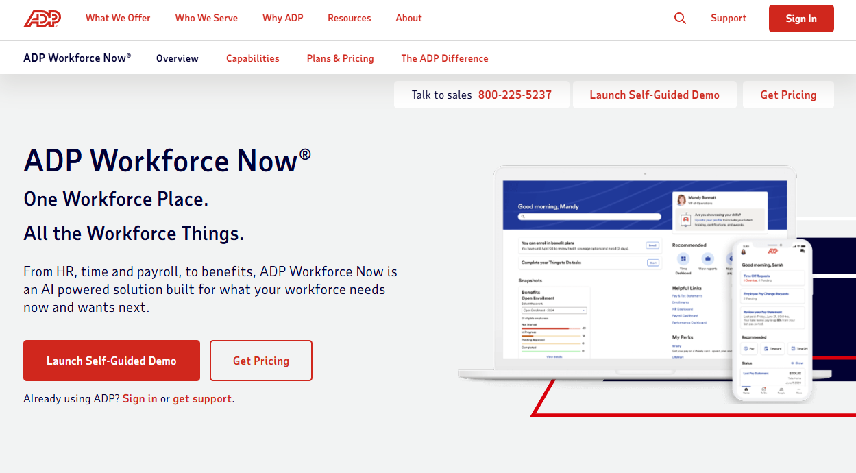 adp workforce now review