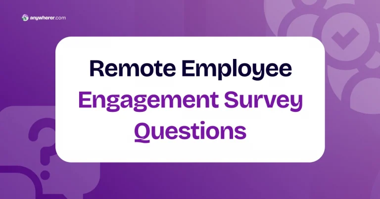 80+ Remote Employee Engagement Survey Questions