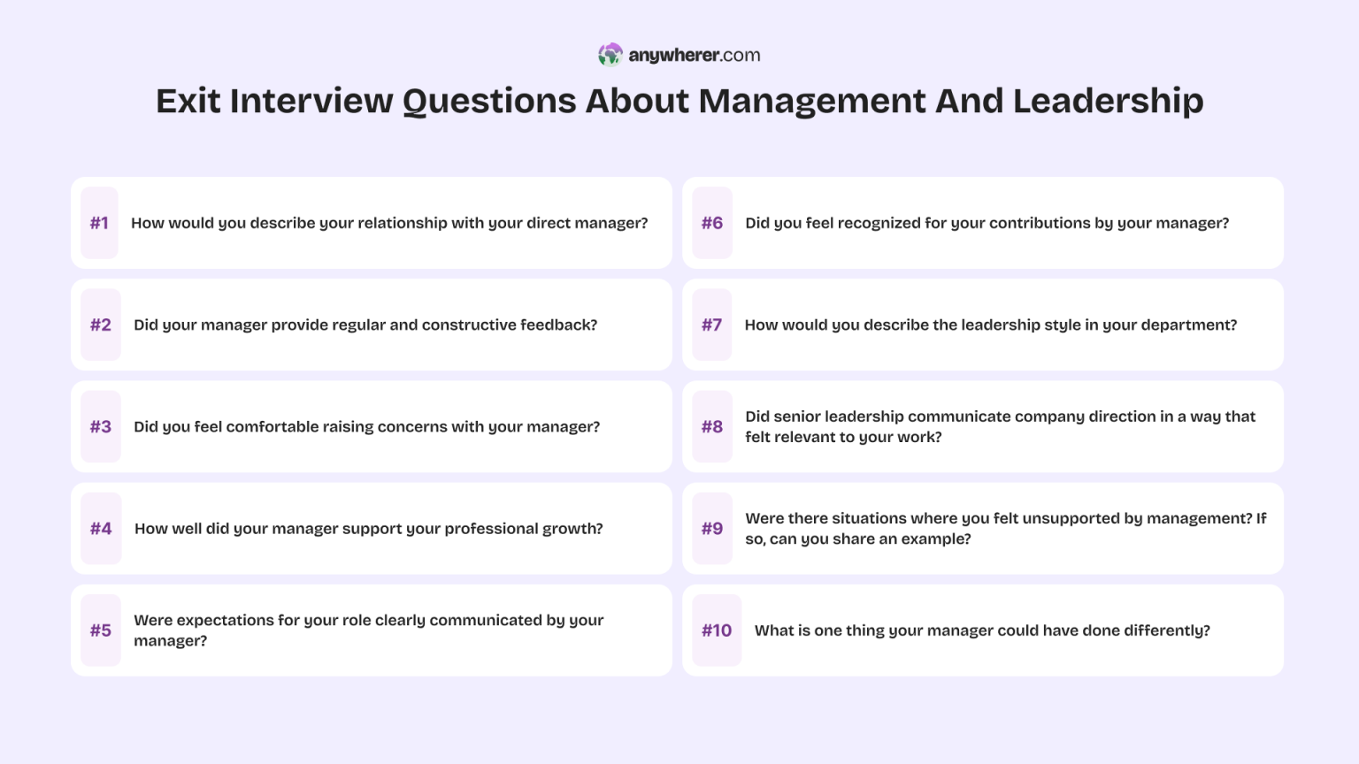 60 Exit Interview Questions to Ask Employees in 2026