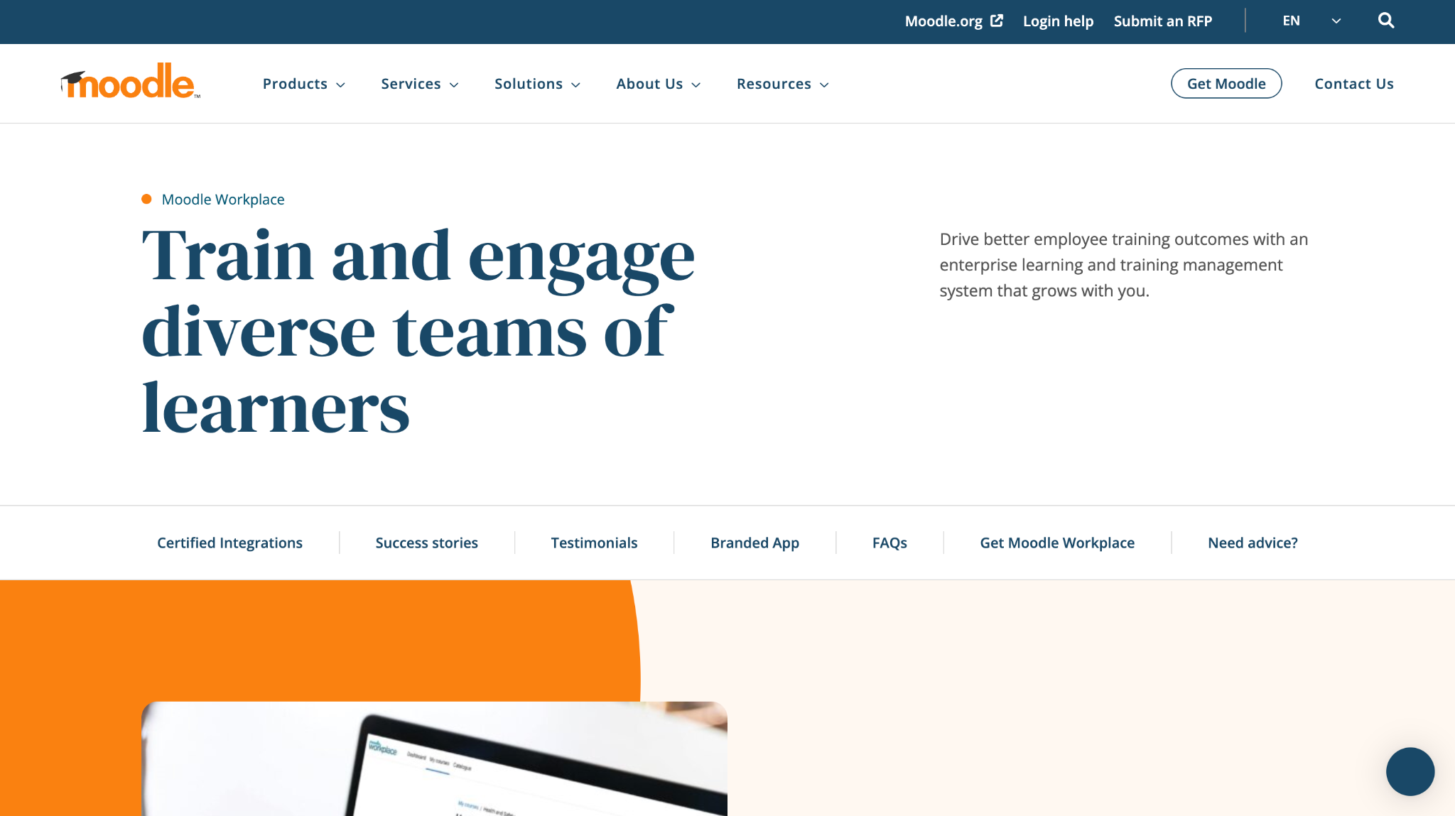 moodle workplace review