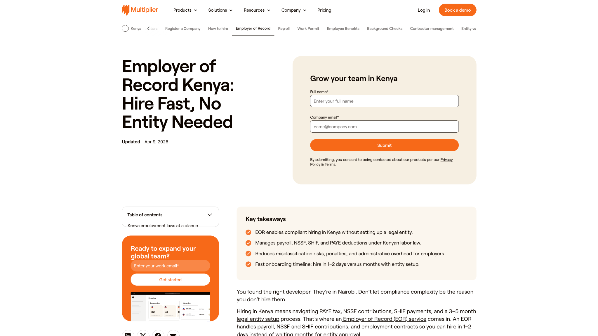 multiplier kenya overview