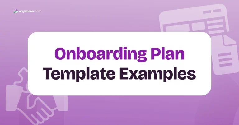 Onboarding Plan Template: 15 Examples for New Hires