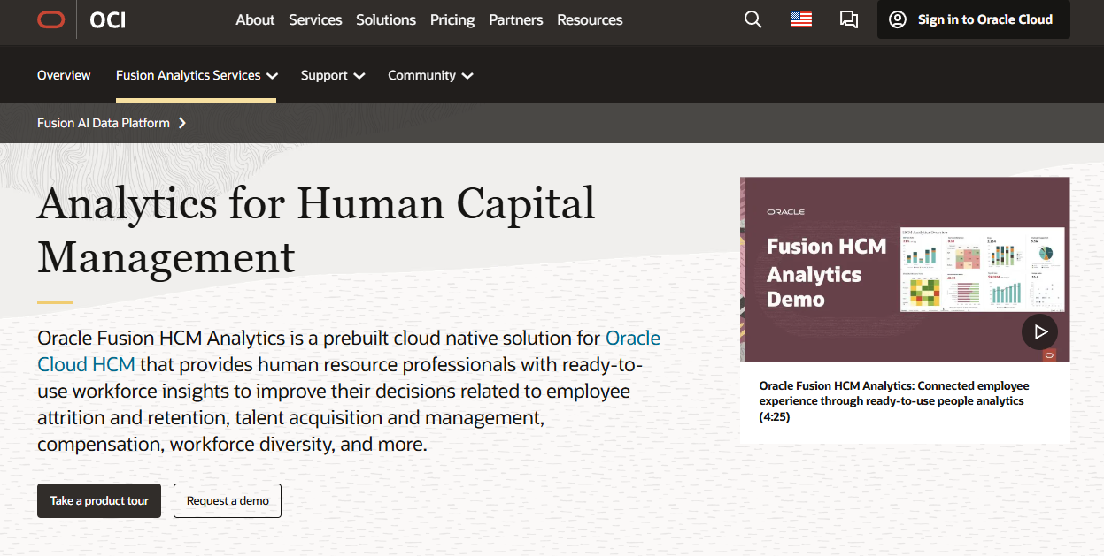 oracle hcm analytics review