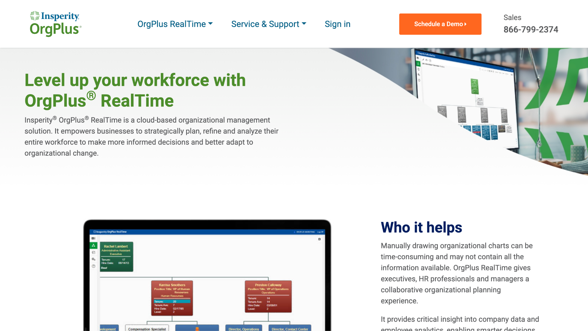 orgplus realtime overview