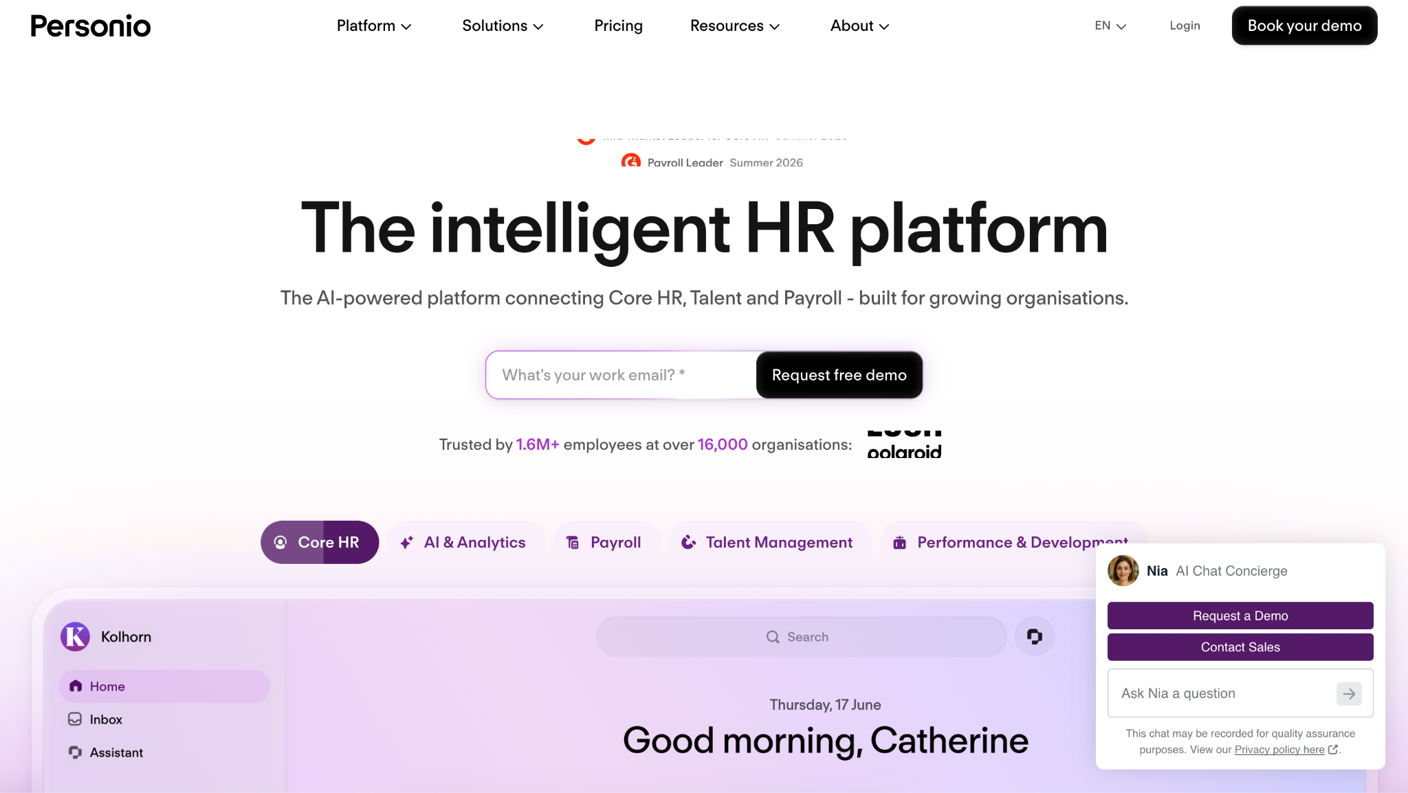 personio overview