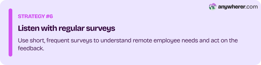 sixth employee engagement strategy