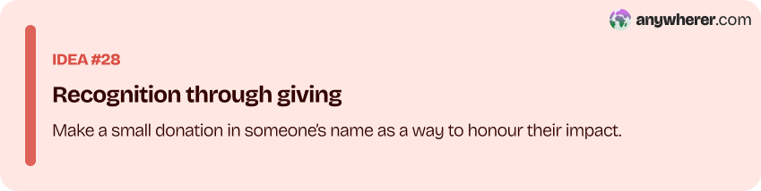 twenty-eight creative employee recognition idea