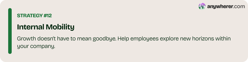 effective employee retention strategy #12