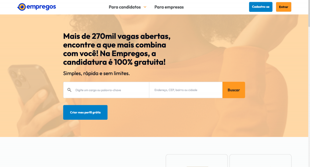 empregos official website