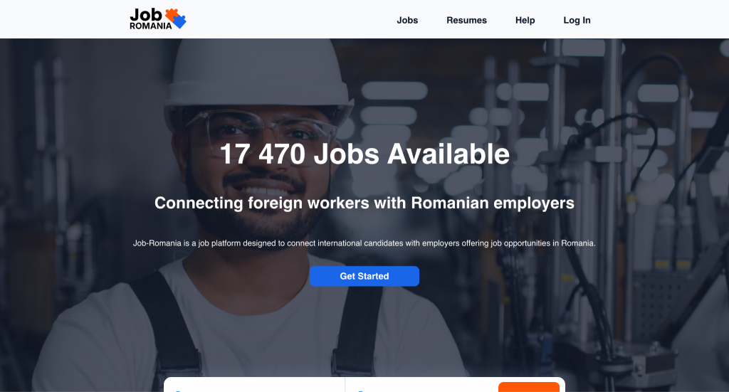 job romania official website