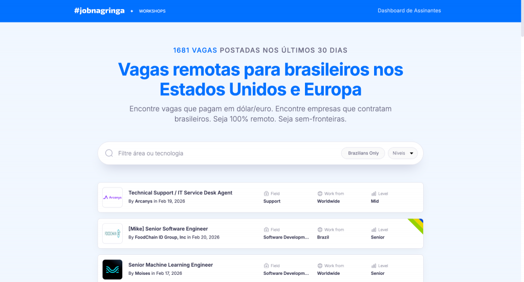 #jobnagringa official website