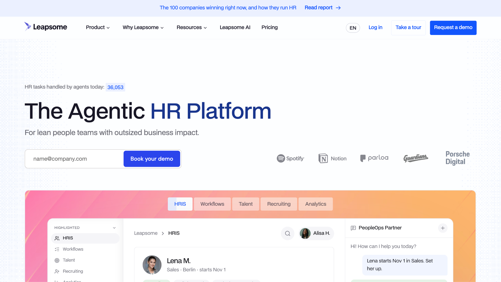 leapsome overview