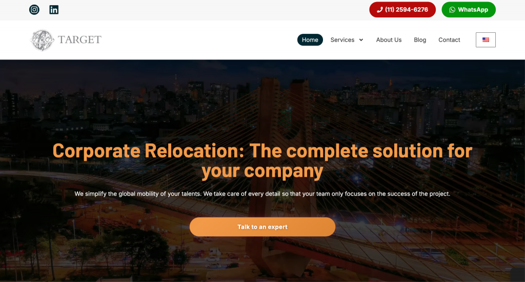 target relocation official website