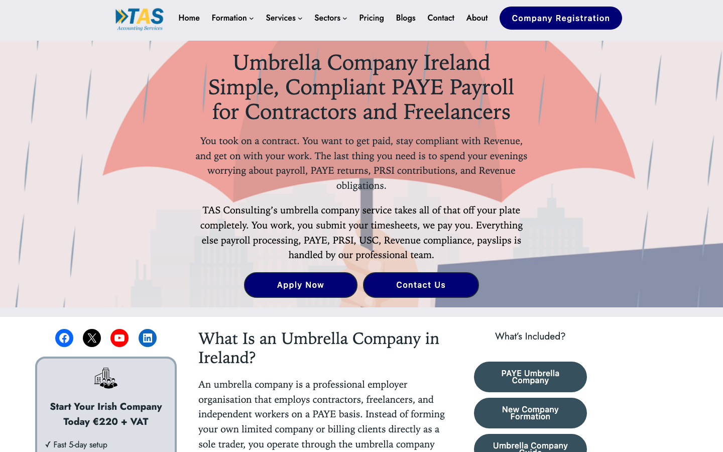 tas consulting overview