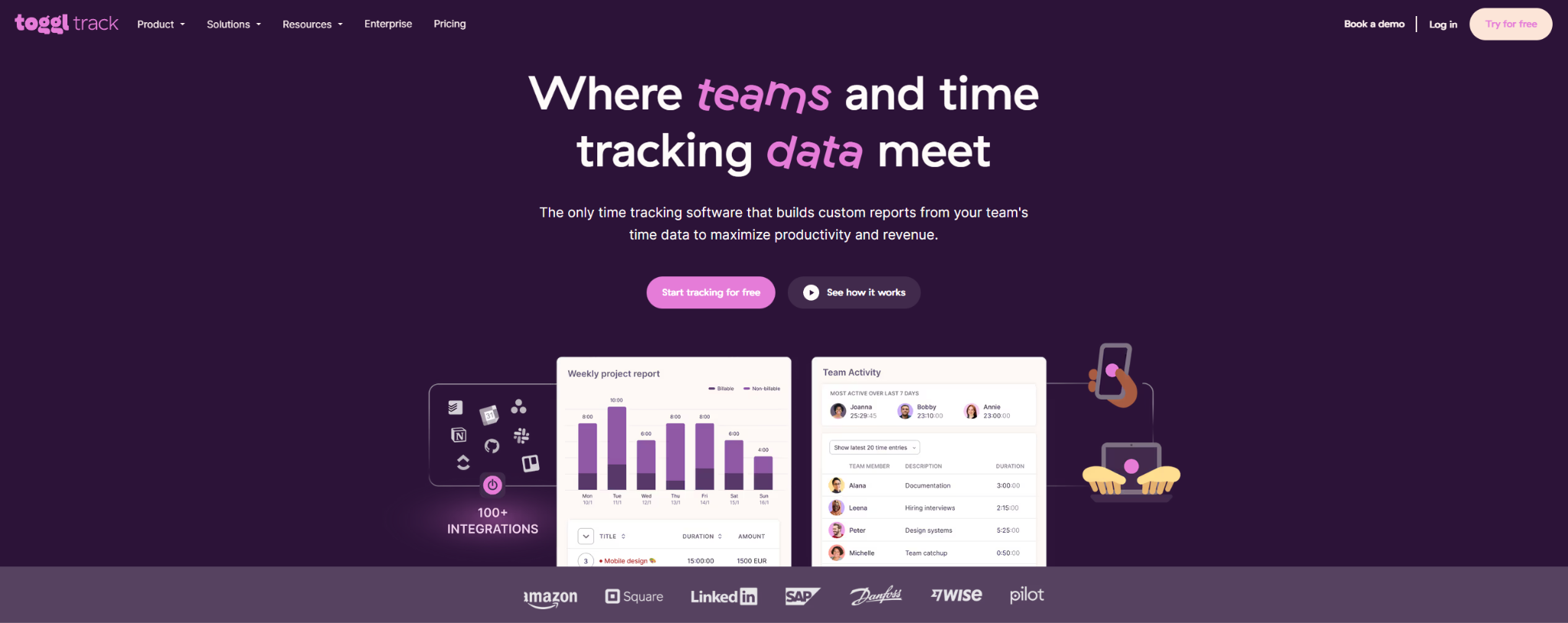 toggl track overview