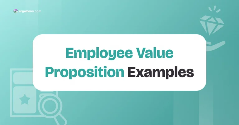10 Employee Value Proposition Examples and a Ready-to-Use Template