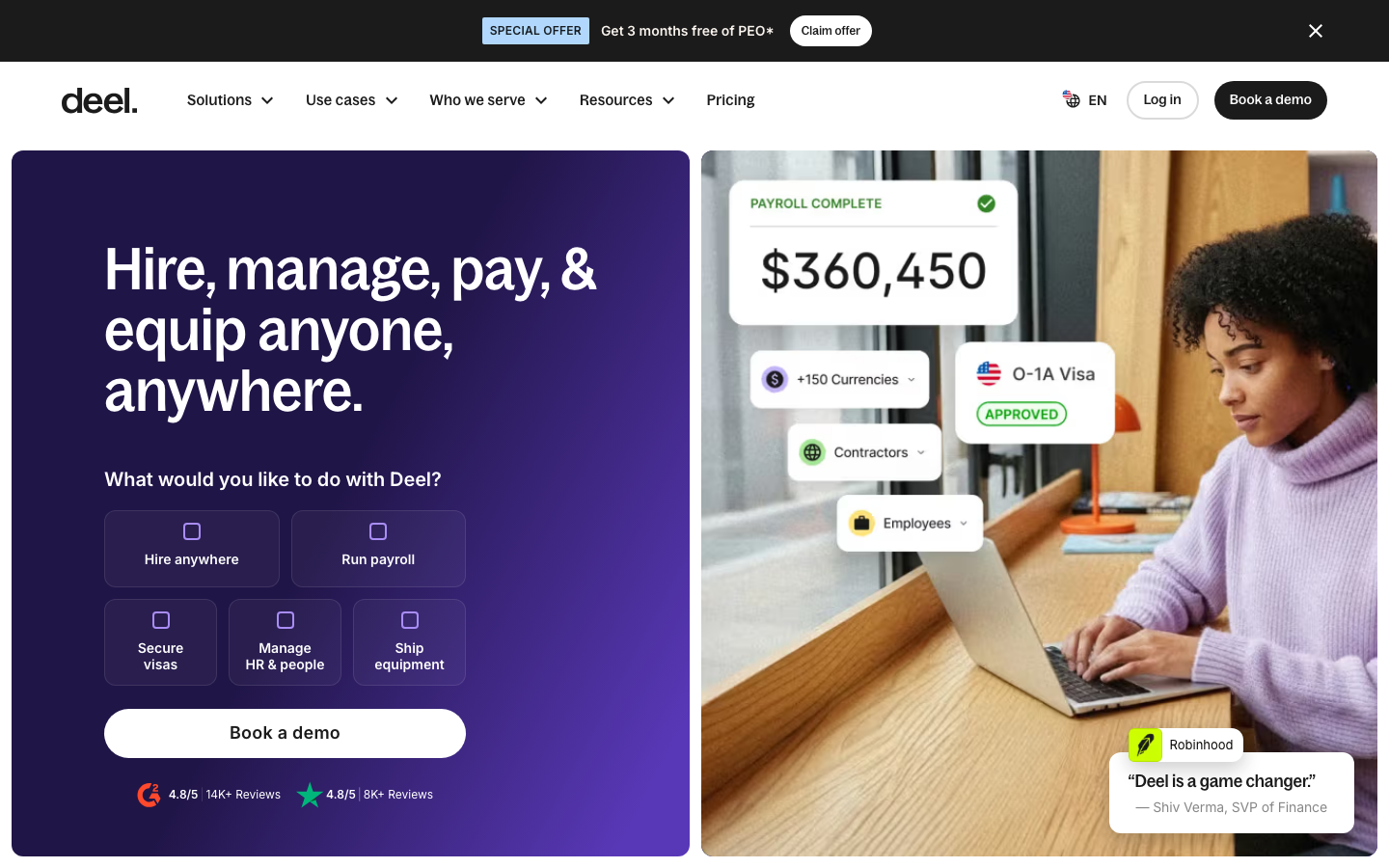 deel (background checks) review