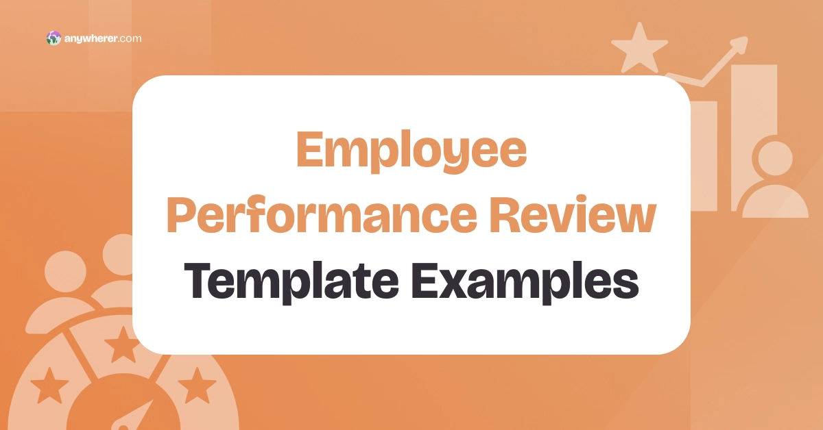 12 Employee Performance Review Template Examples for 2026