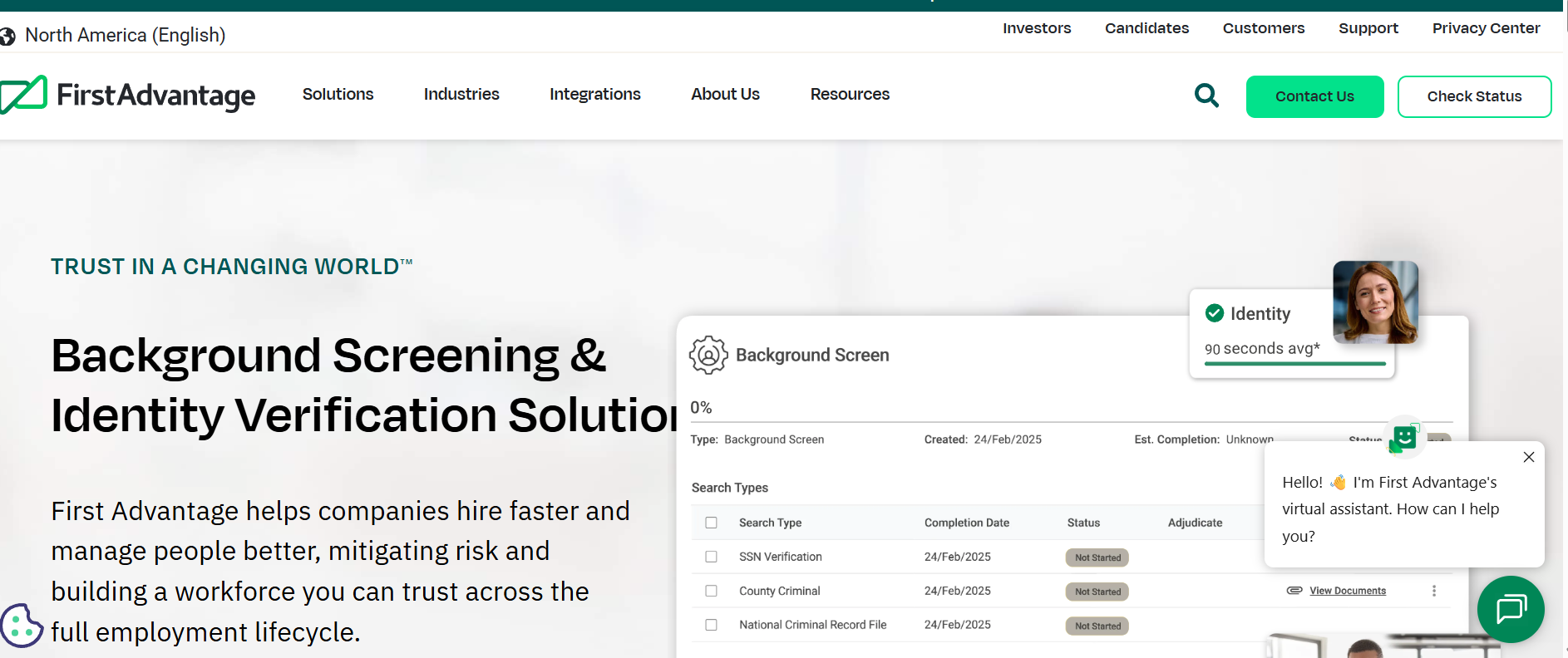 first advantage review