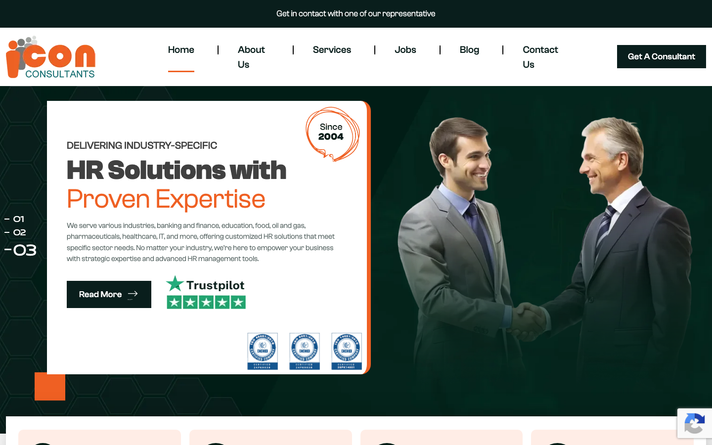 icon consultants overview