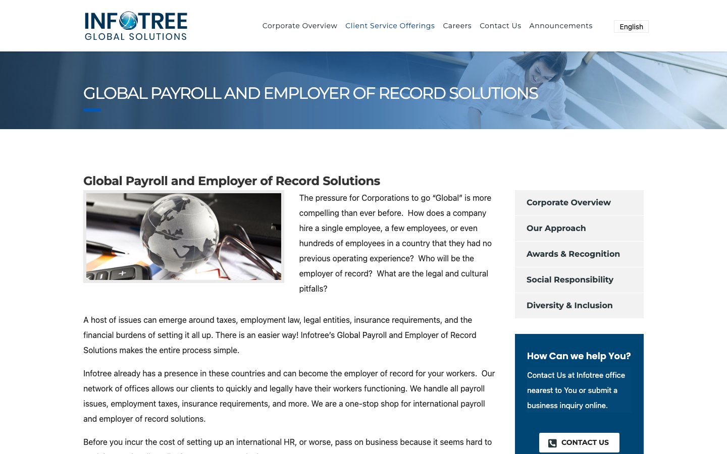 infotree global solutions overview